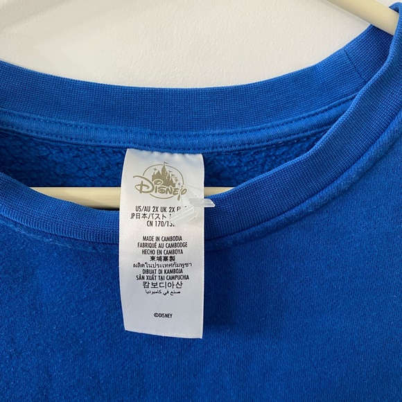 DisneyParks Disneyland Resort Goofy Back to Front Pullover Sweatshirt F - Picture 6 of 7